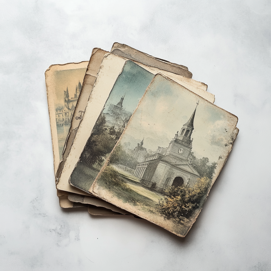 Vintage Postcard Set
